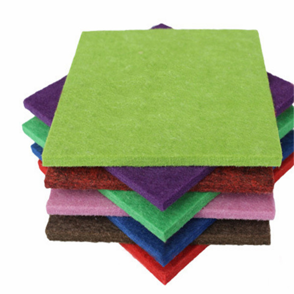Nonwoven Felt Polyester Fiber Decorative Acoustic Wall Panel