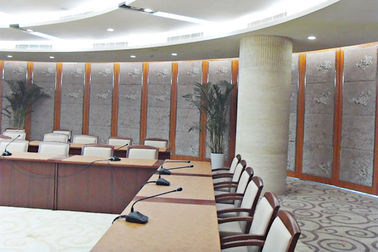 Decoratief Hangend Systeem die Vouwend Verdelingsmuren voor Conferentiezaal glijden