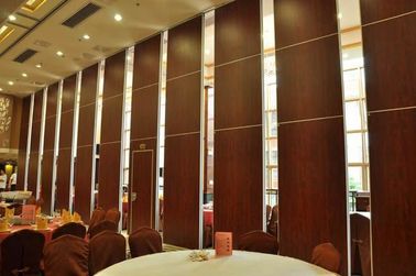 De Raad Muren van de Kamer Akoestische Vouwende Verdeling 65mm Dikte voor Conferentie