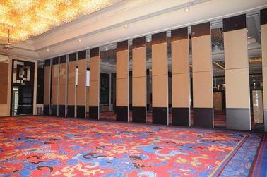 Mobiel Correct Bewijs die Beweegbare Verdelingsmuren voor Hotel multi-Opzettelijke Zaal glijden