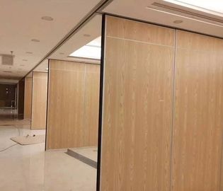Conferentiezaal Beweegbare Verdelingsmuren, 65 mm-Geluiddichte de Zaal van de Schuifdeurrol Verdelers