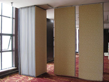 Houten Geluiddichte Tijdelijke Glijdende Verdelingsmuren voor de Zaal van het Hotelbanket
