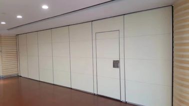 Geluiddichte Glijdende Verdelingsmuren, de Melamine Hangende Zaal van het Aluminiumspoor Verdelers