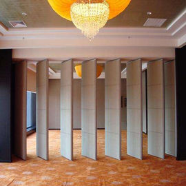 De geluiddempende Verdelers van de Hotel Beweegbare Houten Muur de Hoogte van 2000 - van 6000mm