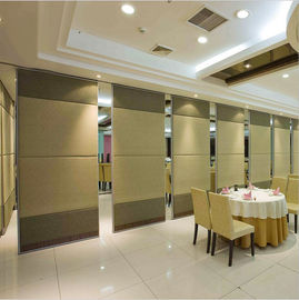 4000 van mm Muren van de het Restaurant Beweegbare Verdeling Hoogte/Akoestische Verdelingsmuren