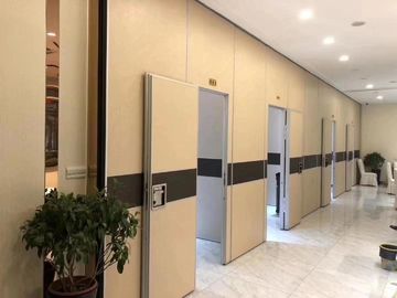 Hotel Folding Sliding Partition Wall System Banket Acoustic Room Dividers For Restaurant