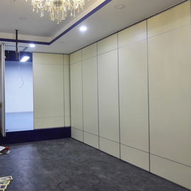 Hotel die 65 mm-Geluiddichte Opereerbare Muren van de Verdelingsmuur voor Conferentiezaal vouwen