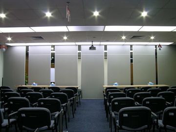 Aluminium die het Triplexmuur van Verdelingsmuren voor Vergaderingscentrum vouwen