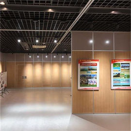 Van de de muur glijdend verdeling van de melamine bewegend verdeling de murensysteem voor tentoonstellingszaal