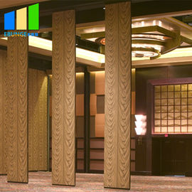 De houten 85mm Dikte die de Melamine van Verdelingsmuren is vouwen met klaar het Hangen van Systeem voor Restaurant