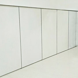 Muren van de de Raads Beweegbare Verdeling van de aluminium de Kader Gegleden Doek Compacte Decoratieve Louvered