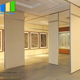 500mm de Zaal van het de Murenaluminium van de Breedte Glijdende Verdeling Decoratieve Hangende Verdeler Opvouwbare Verdeling voor Tentoonstelling