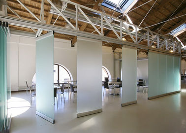 Ebunge Akoestische Zaal de Verdelingsmuur van het Verdelersframeless Aangemaakte Glas voor Bureauruimte