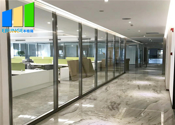 Binnenlandse Zaal van het het Kader Enige Glas van het Verdeleraluminium de Verdelingsmuur voor Bureauvergaderzaal