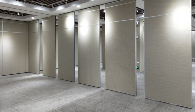 Conferentiezaal Glijdende Verdelingsmuur met Aluminiumkader/Akoestische Zaal Verdeler