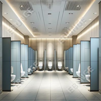 Floor-mounted toilet scheidingswand met waterbestendigheid en kleur assortiment assortiment