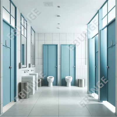Gemakkelijk schoon te maken Scharnierde deur toilet scheidingswand toilet scheidingswand