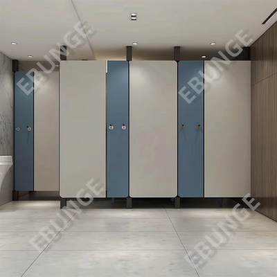 Gepersonaliseerde moderne 304 ruitloze wc-schermen met volledige privacy