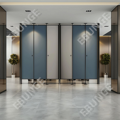 Gepersonaliseerde moderne 304 ruitloze wc-schermen met volledige privacy