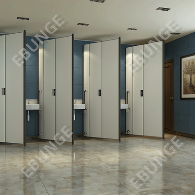 Gepersonaliseerde moderne 304 ruitloze wc-schermen met volledige privacy