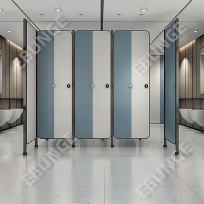 Gepersonaliseerde moderne 304 ruitloze wc-schermen met volledige privacy