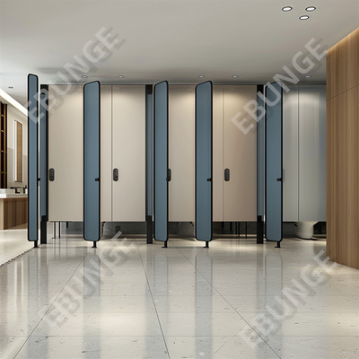Gepersonaliseerde moderne 304 ruitloze wc-schermen met volledige privacy