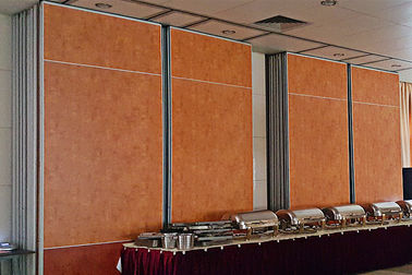 Moderne Beweegbare Houten Verdelingsmuur voor Hotel Decoratieve 500mm Breedte