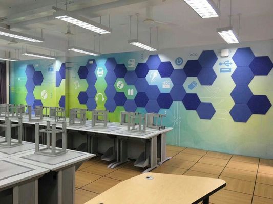 Eco-vriendelijke polyestervezel akoestische panelen