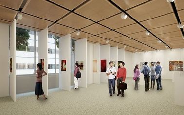 De standaardmuur van de de verdeler beweegbare verdeling van de tentoonstellingsruimte voor tentoonstellingscentrum