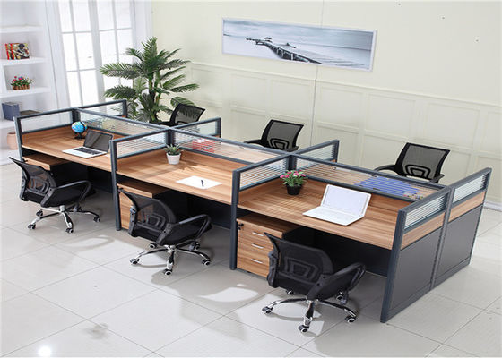 Moderne Typemfc Comité van het de Celbureau van Mesh Office Chair With Wheels Lijst 4 Seater-Bureauwerkstation